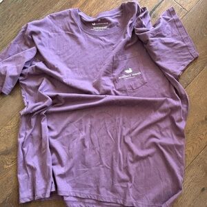 Southern Marsh Men's Lavender Pocket Tee